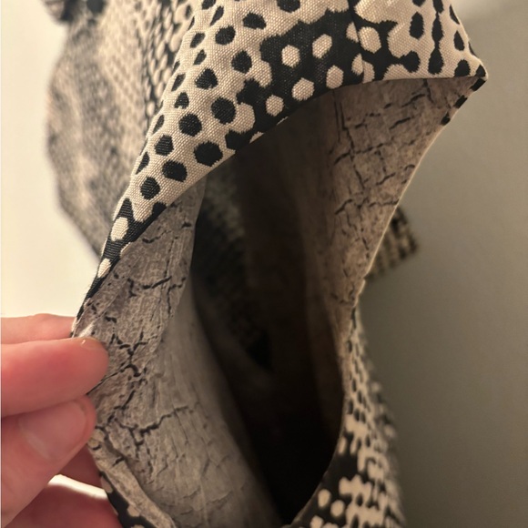 Lela Rose Wool Knee-length dress size 8 navy and black - Picture 7 of 8